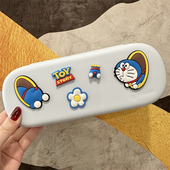 学生卡通文具盒多功能双层可爱铅笔盒新款 儿童学习用品大容量收纳