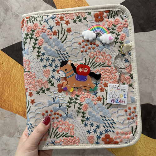 2026年新款孕妈产检资料收纳册证件包孕期报告档案活页便捷产检包