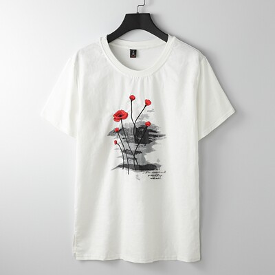 超大码胖子肥佬薄国风短袖体t恤