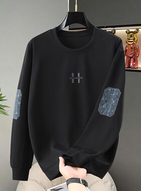 超大号胖子肥佬个性长袖t恤卫衣