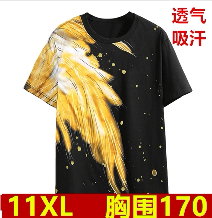 短袖体t恤400斤500斤350胸围170