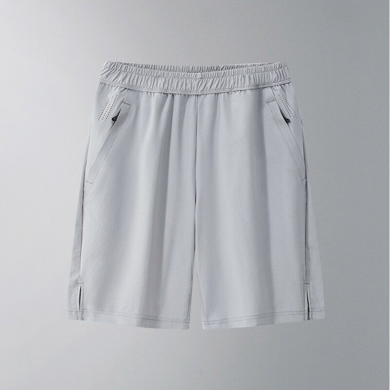 特大码胖男生夏季速干弹力冰丝短裤宽松运动跑步居家5五分裤300斤