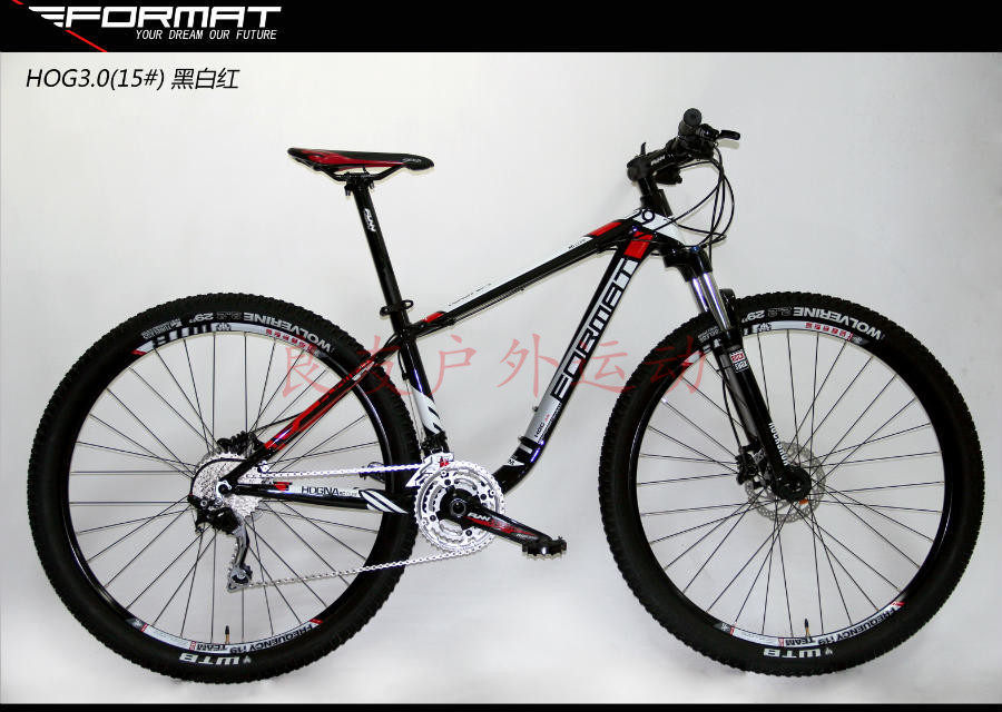 format福玛特山地自行车 hog3.0 29寸大轮高个 27速油碟一体牙盘