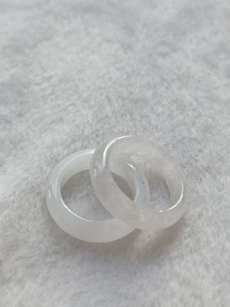 天然翡翠戒指a冰种戒指 7号 8号 9号 正品支持复检R