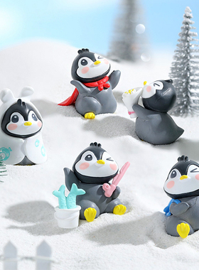 超萌动物PVC玩偶儿童过家家玩具