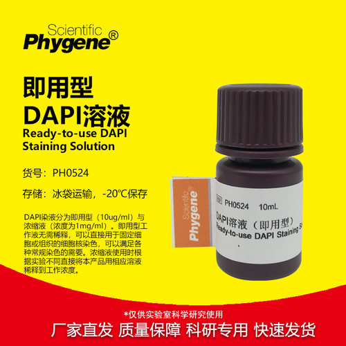DAPI溶液即用型科研专用