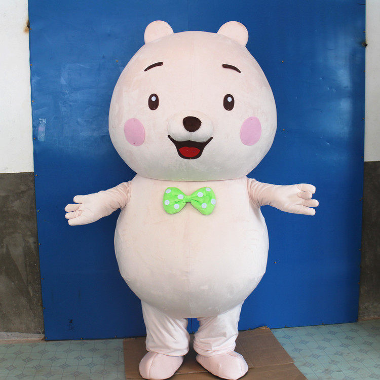 定做动漫节日活动可爱胖熊真人穿大头熊大肚小熊演出巡演卡通人偶
