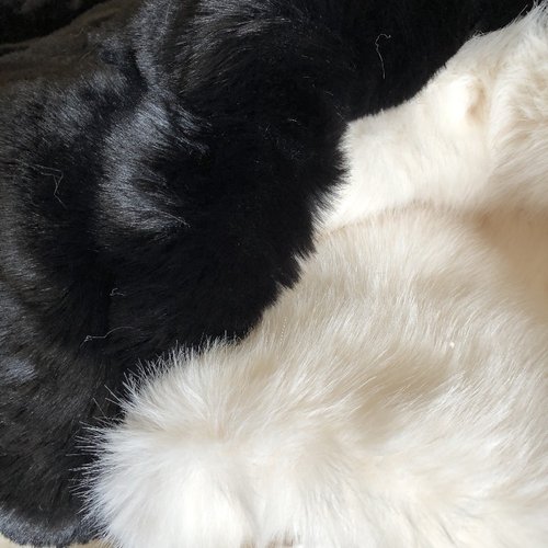 黑色加厚柔软顺滑仿真皮