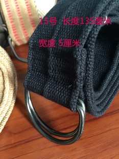 腰带宽 INS风男学生韩国潮流军训百搭双环扣帆布皮带女休闲牛仔裤