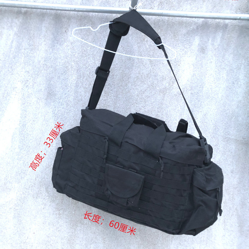 战术大容量工具单件包 手提斜跨包加厚牛津布防水野外军迷包
