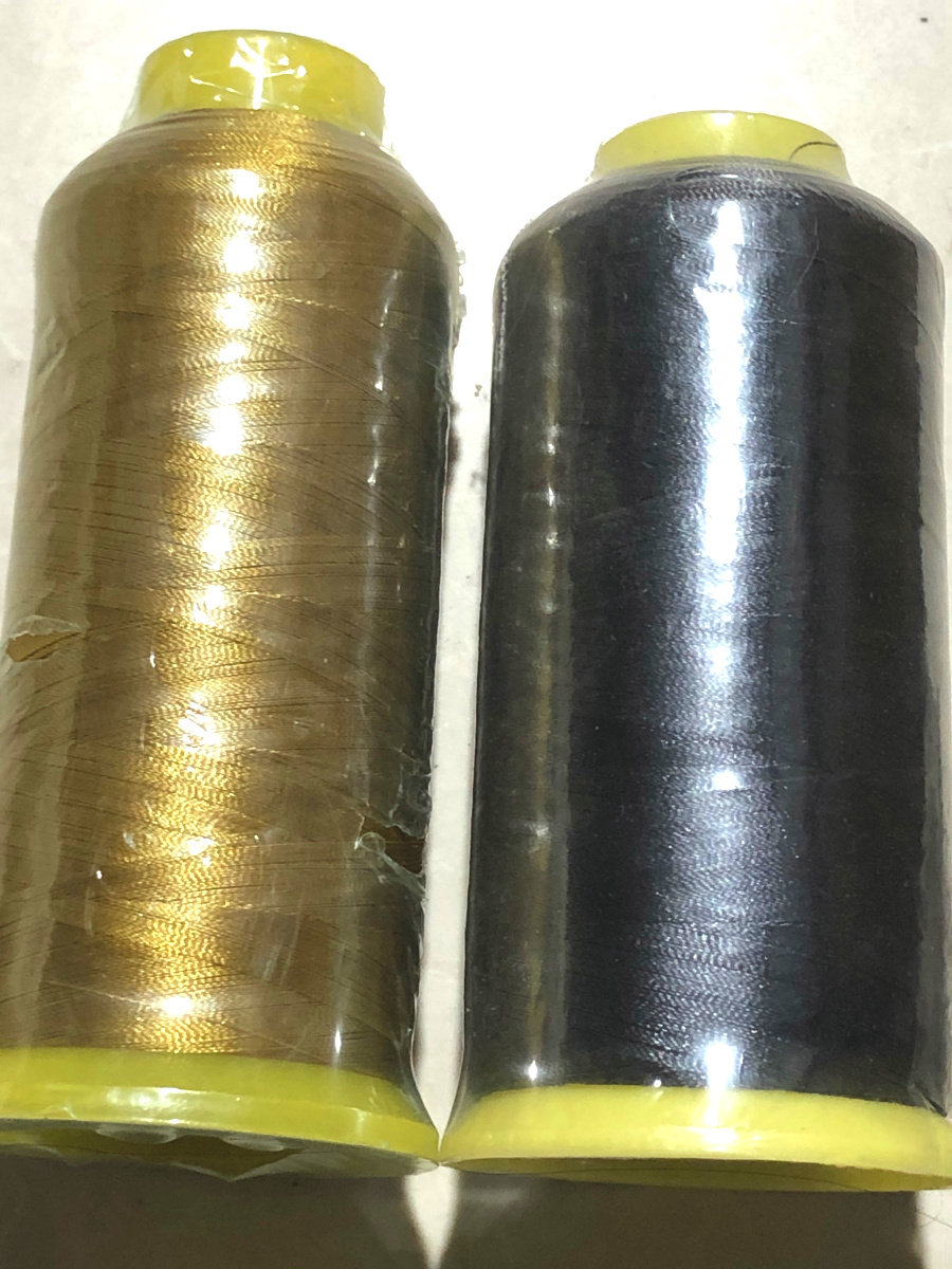 电脑绣花线120D2股手工刺绣穗子 流苏线缠绕线4000码缝纫机双股线