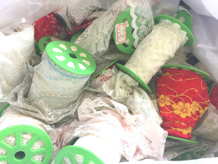 编织麻绳 包邮 论斤称蕾丝纯棉网纱花边辅料服装 DIY手工专用材料