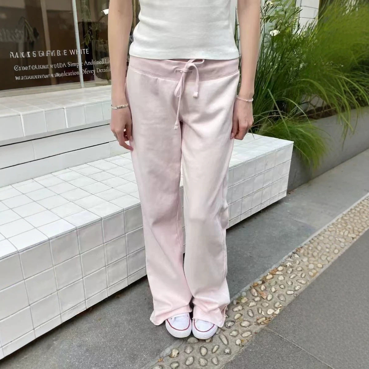 小海鸥秋冬美式休闲阔腿裤