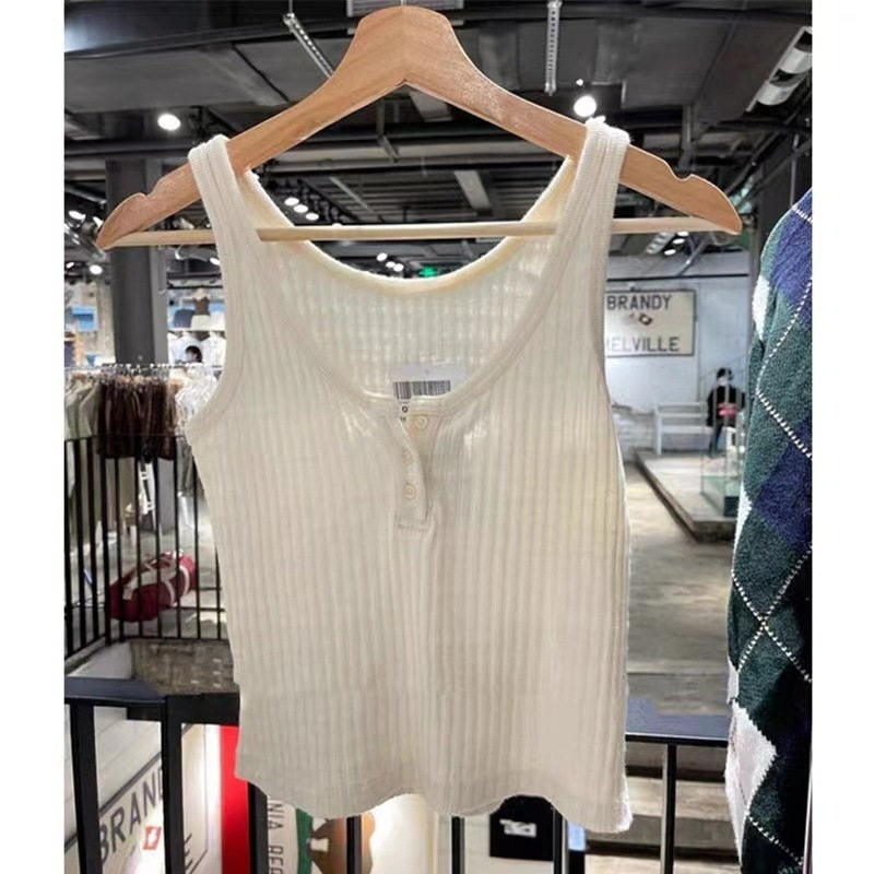 小海鸥华夫格工字背心