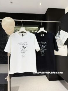 女装 上衣大码 200斤百搭字母短袖 晓肥妖家卡通正肩米奇T恤女春季