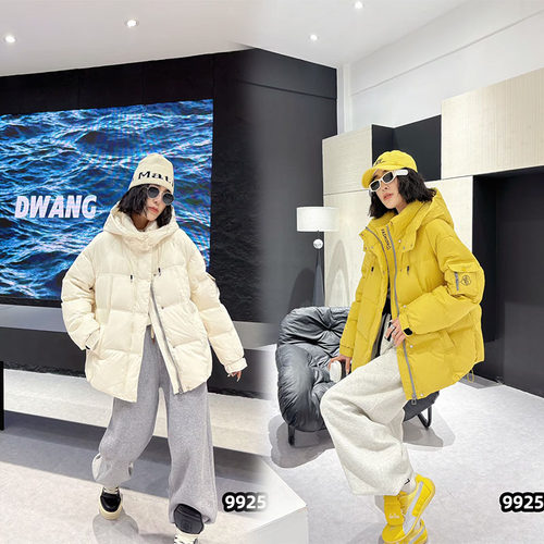 五姐家胖妹妹宽松连帽羽绒服女冬季新款200斤显瘦外套大码女装