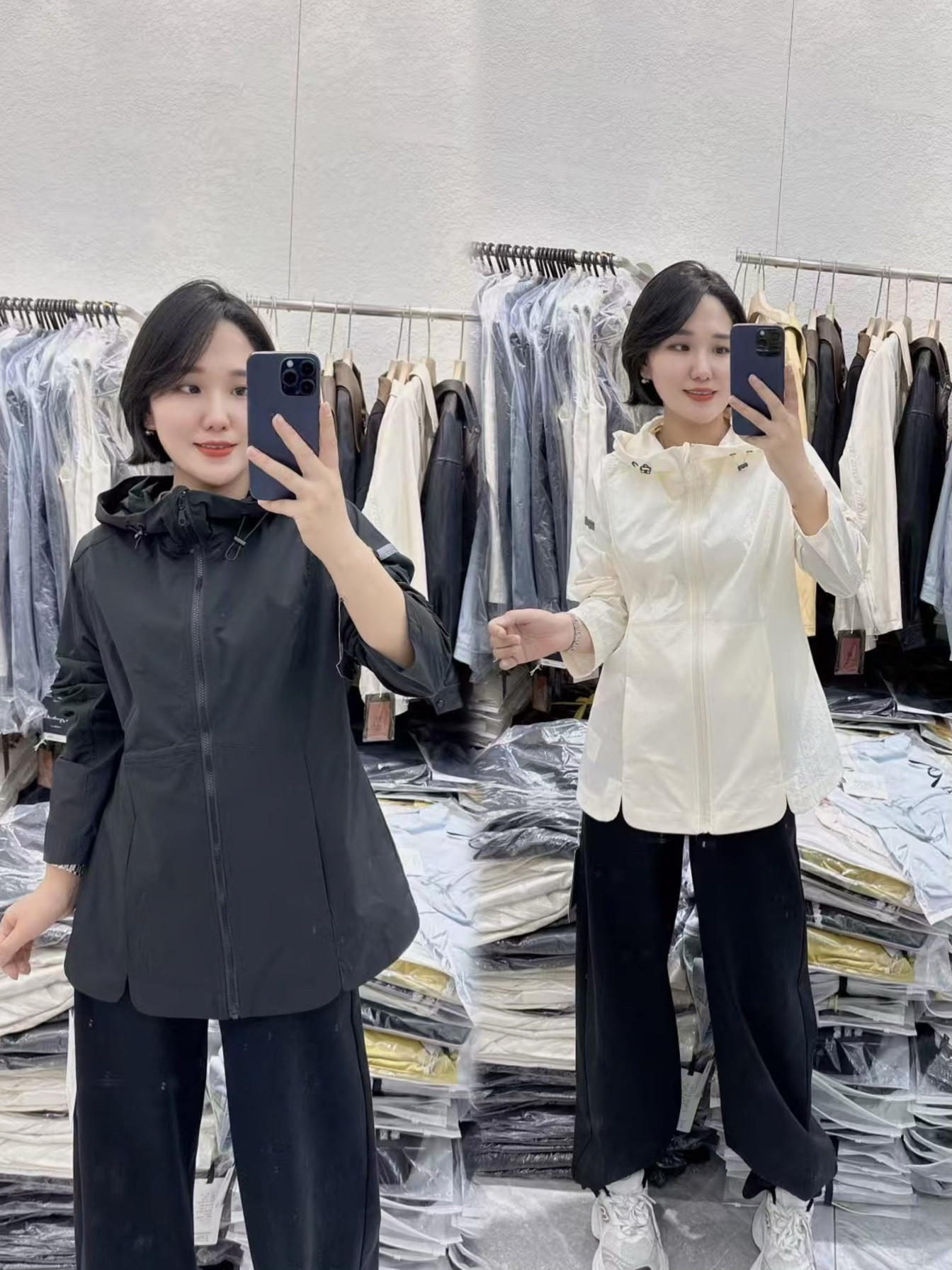五姐家高品质小众连帽外套女春季短外套