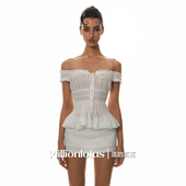 白色纯欲镂空刺绣花边上衣百搭半身包臀裙显瘦两件套装 莲 百万