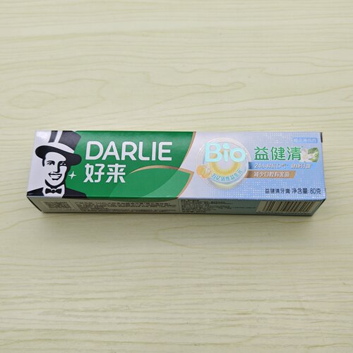 好来益健清牙膏80克橙花薄荷香健康牙龈活性益生元中样有条码