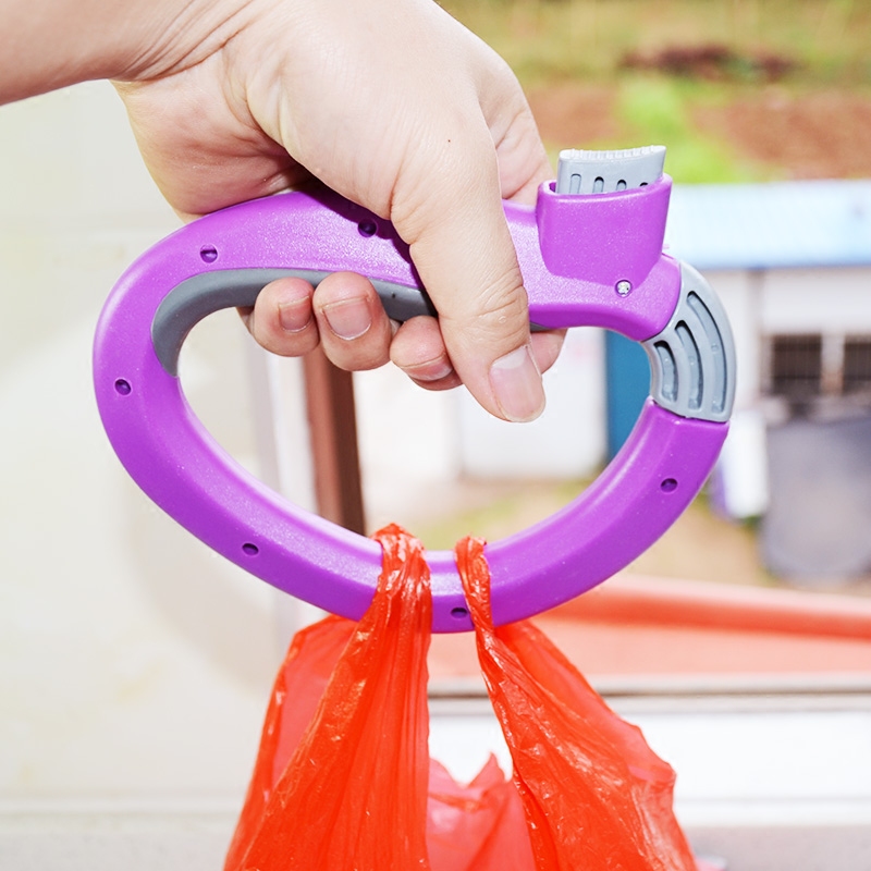 便携式提手塑料袋提菜器提物器省力提手方便购物拎菜器防勒手器
