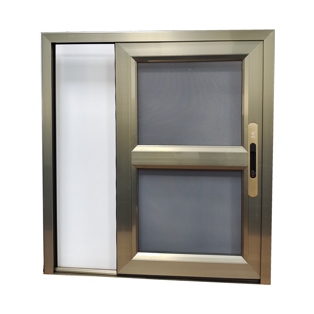 纱窗厂家雅强凤铝推拉式纱门平开 对开纱门 纱窗定制