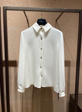 意大利代购伽达GIADA真丝衬衣23秋冬新款