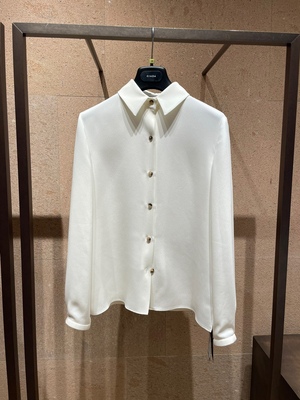 意大利代购伽达GIADA真丝衬衣23秋冬新款