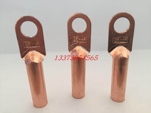 DT35铜鼻子35平方线耳接线端子接头超值正品35mm²紫铜DT-35