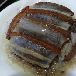 贵州遵义凤冈农家自制正宗夹沙肉梅盐菜扣小米扣渣海椒扣渣面扣