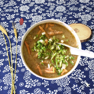 遵义凤冈特产 农家纯手工自制茶汤油茶散子各半斤组合一斤