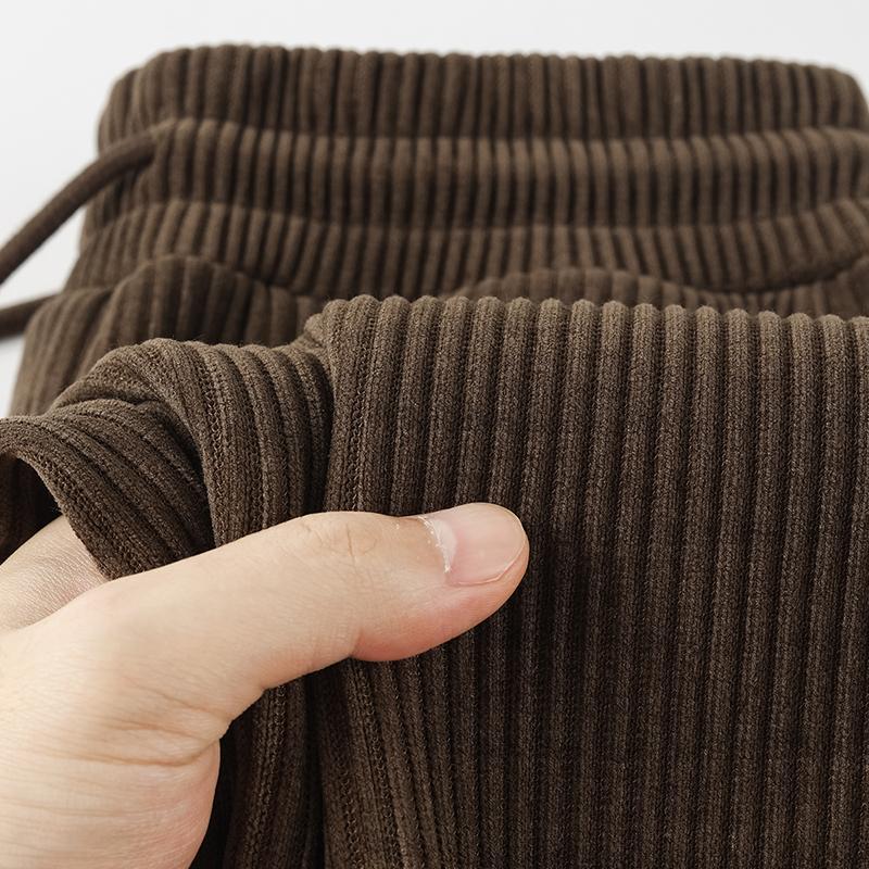 2025秋冬新款灯芯绒女百搭阔腿裤