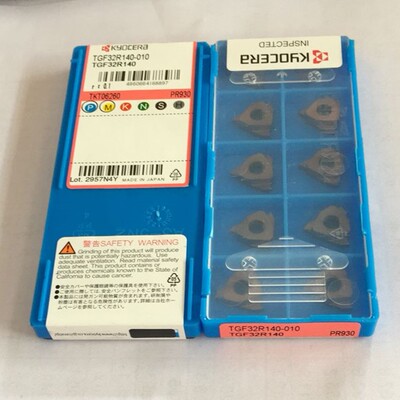 原装进口京瓷合金刀TGF32R140-010 PR930 车不锈钢材料处理价格