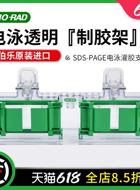 BIO-RAD伯乐电泳制胶架1658060制胶条1653305绿色制胶框1653304