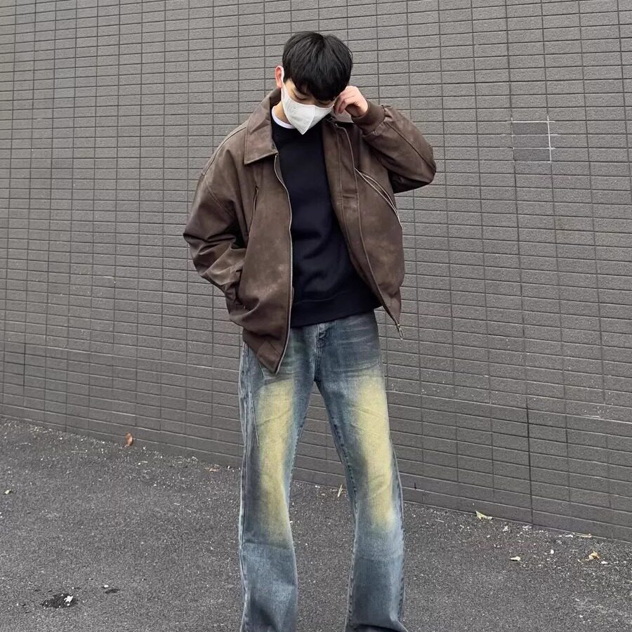品质皮衣常规款1408-HJ5703-P90无差价(网图）,男装皮衣,四季星座1408（原星座1613）