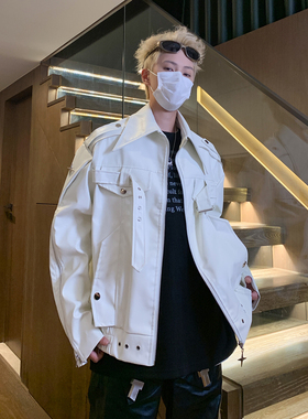 特批105美式复古皮衣小众 款1408-WT58-P105