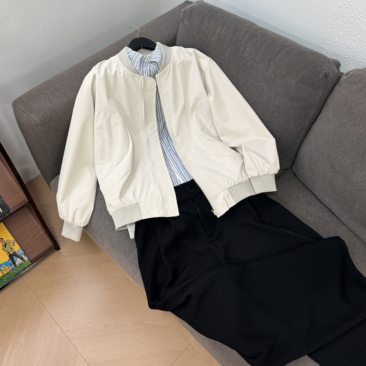 特批40新款宽松棒球服飞行员夹克1408-JK7803-P40,男装夹克,四季星座1408（原星座1613）
