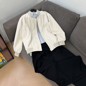 特批40新款宽松棒球服飞行员夹克1408-JK7803-P40图片