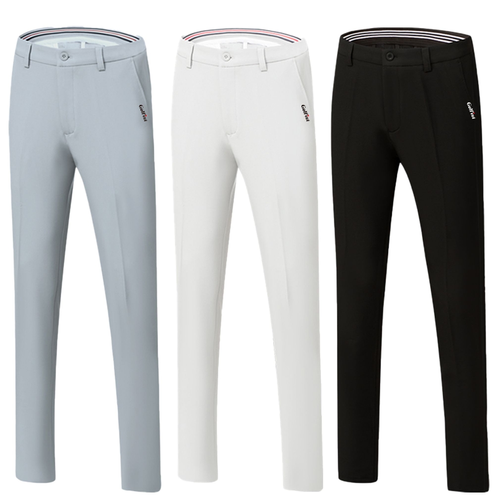 高尔夫长裤男士春秋款中厚裤子修身显瘦免烫速干golf男裤精品服装