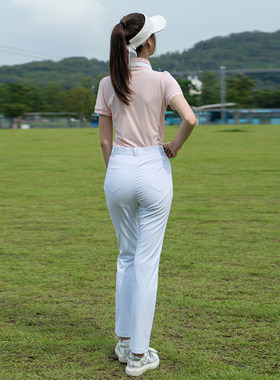 高尔夫女士长裤速干高弹力裤子