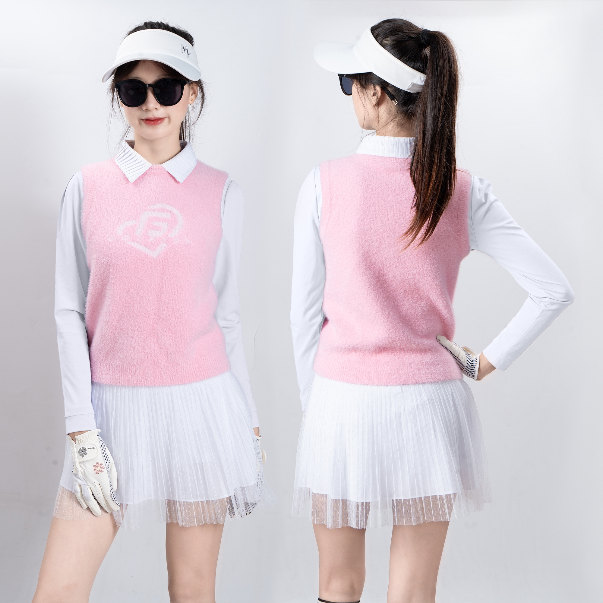 春秋女马甲高尔夫女士背心马夹