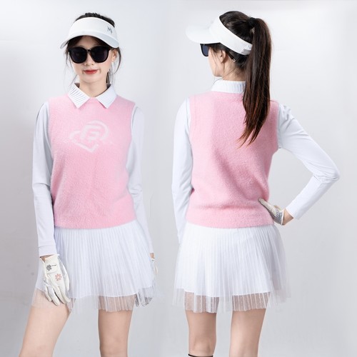 春秋女马甲高尔夫女士背心马夹