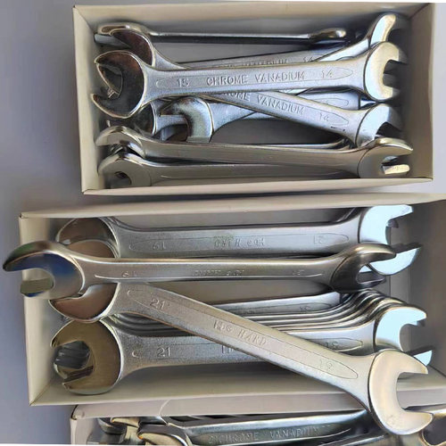 清仓处理HARD双开扳手双头开口呆板手双叉口扳多用死口两用扳手