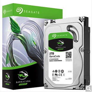 机械硬盘2t可监控双碟 2TB台式 新酷鱼全新希捷 st2000dm006