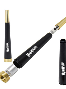 honeypuff 金属锥形烟斗 metal pipe活性炭过滤芯多功能 跨境爆款