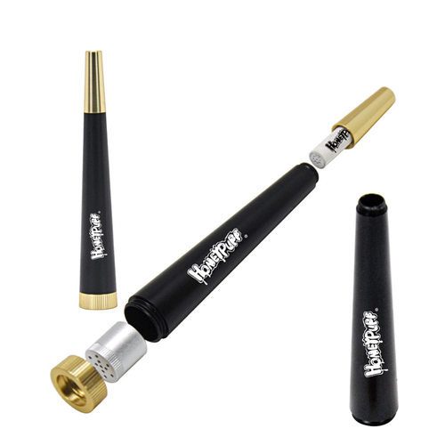 honeypuff 金属锥形烟斗 metal pipe活性炭过滤芯多功能 跨境爆款