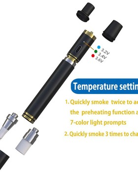 陶瓷石英点触式P1 pen 烤蜜蜡浓缩膏笔wax Dab vaporizer跨境热销