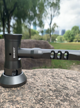 新款跨境金属烟斗礼盒包装航空铝玻璃烟锅金属烟斗锤子造型pipe