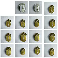 Club World Cup Corduroy Gold Club Shield Badge Fifa Championship Badge Jersey School Uniform Flocked Armband Armband