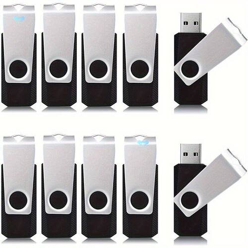 10pcs 16gb 16G usb Flash Drive Anti Skid Swivel Pen Design