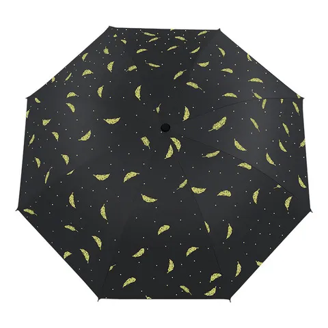 防晒伞防紫外线女太阳伞晴雨羽毛手动遮阳伞烫金两用雨伞折叠